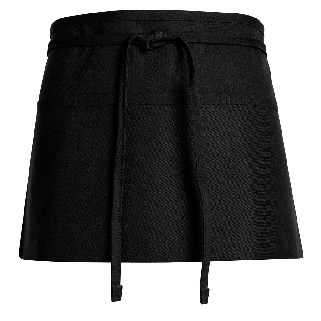 Waist Apron with Squared Corners