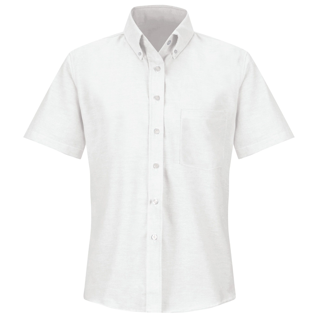 Women's Short Sleeve Executive Oxford Dress Shirt