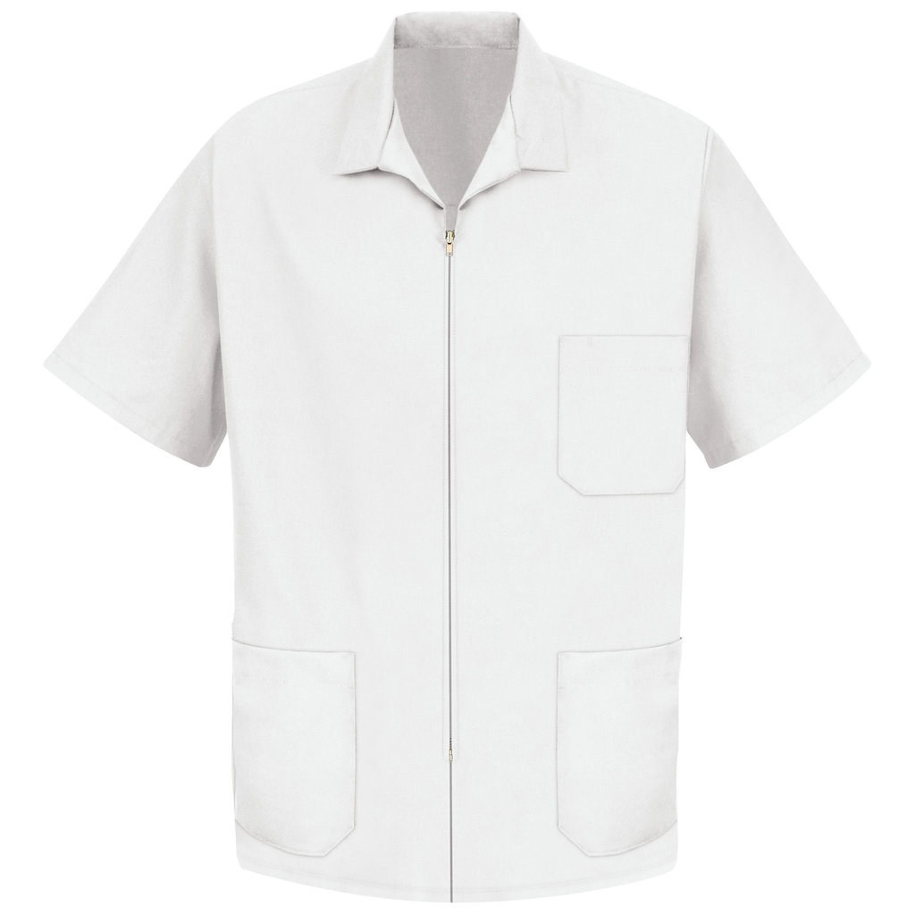 Men's Zip-front Smock