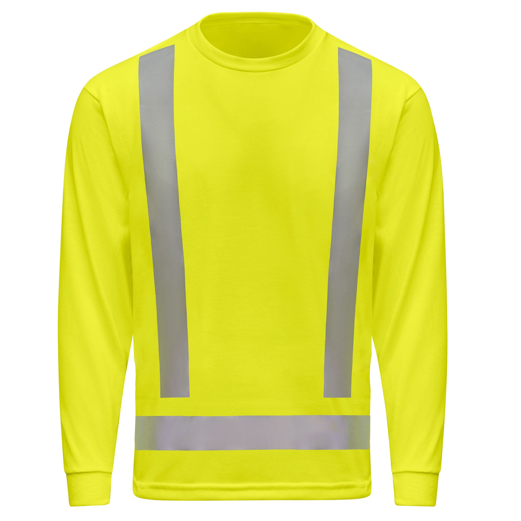 Hi-Visibility Long Sleeve Performance Core Tee, Type R