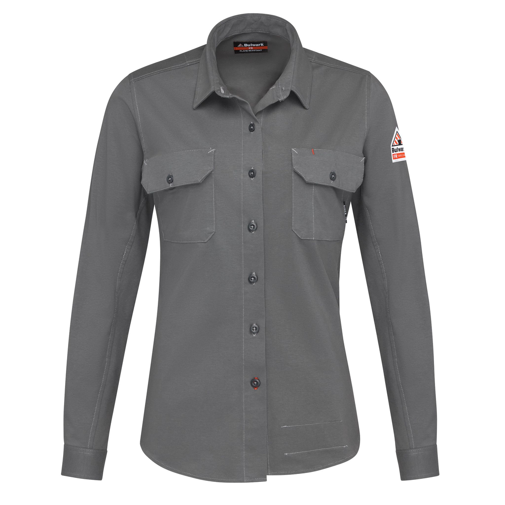 Women's Flex Knit Button Down Shirt