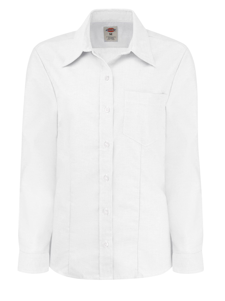 Women's Long-Sleeve Stretch Oxford Shirt