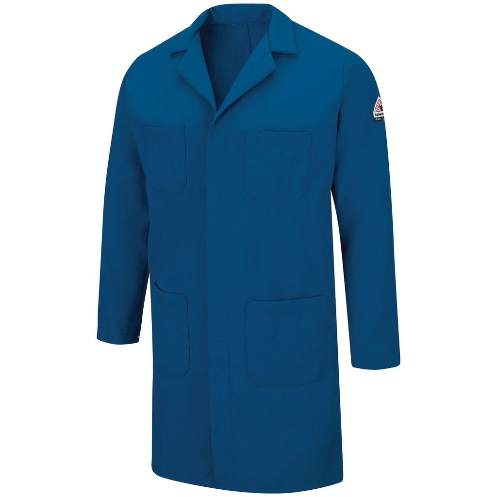 Nomex FR Concealed Snap-Front Lab Coat