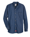 Men's Denim Long-Sleeve Work Shirt