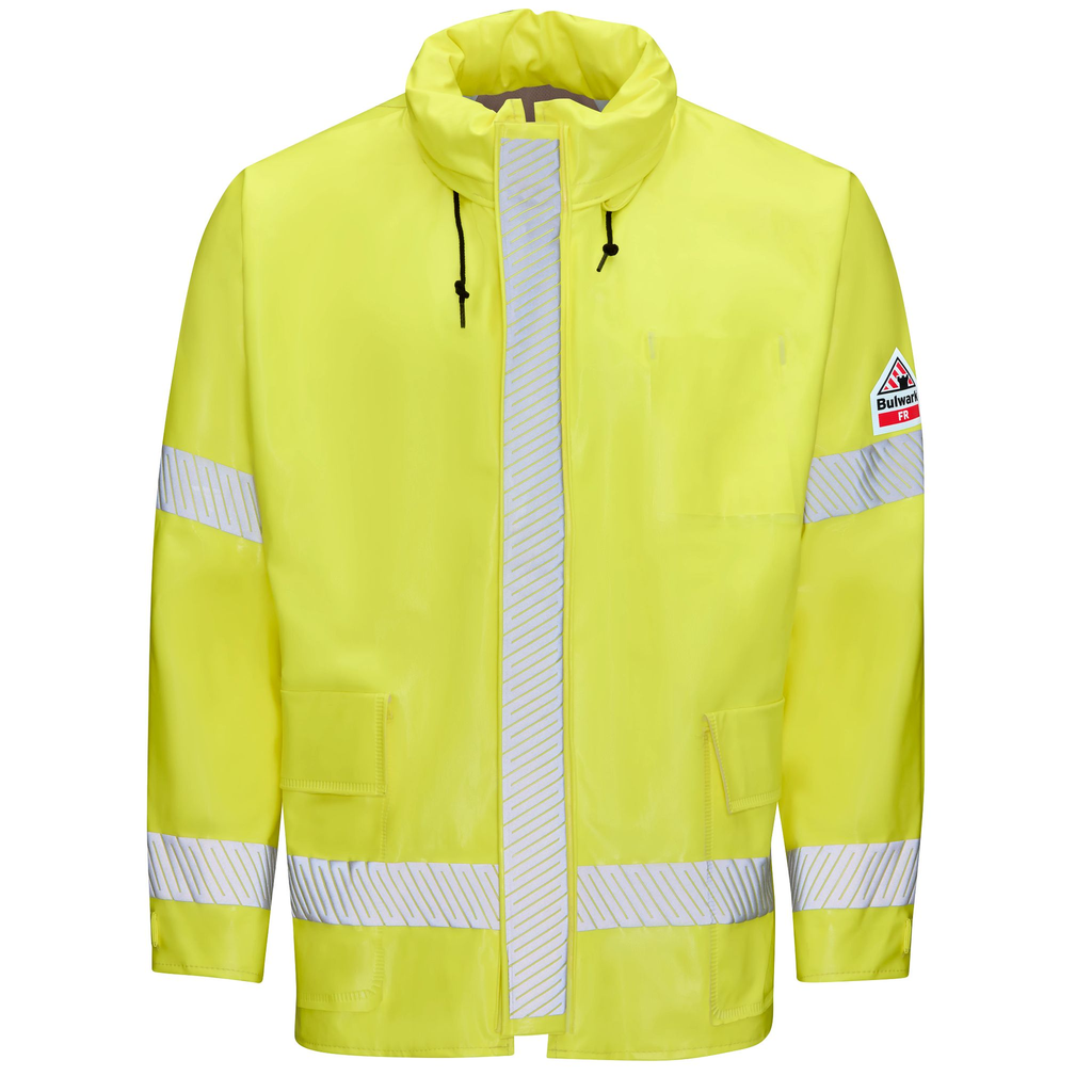Men's FR Hi-Visibility Rain Jacket