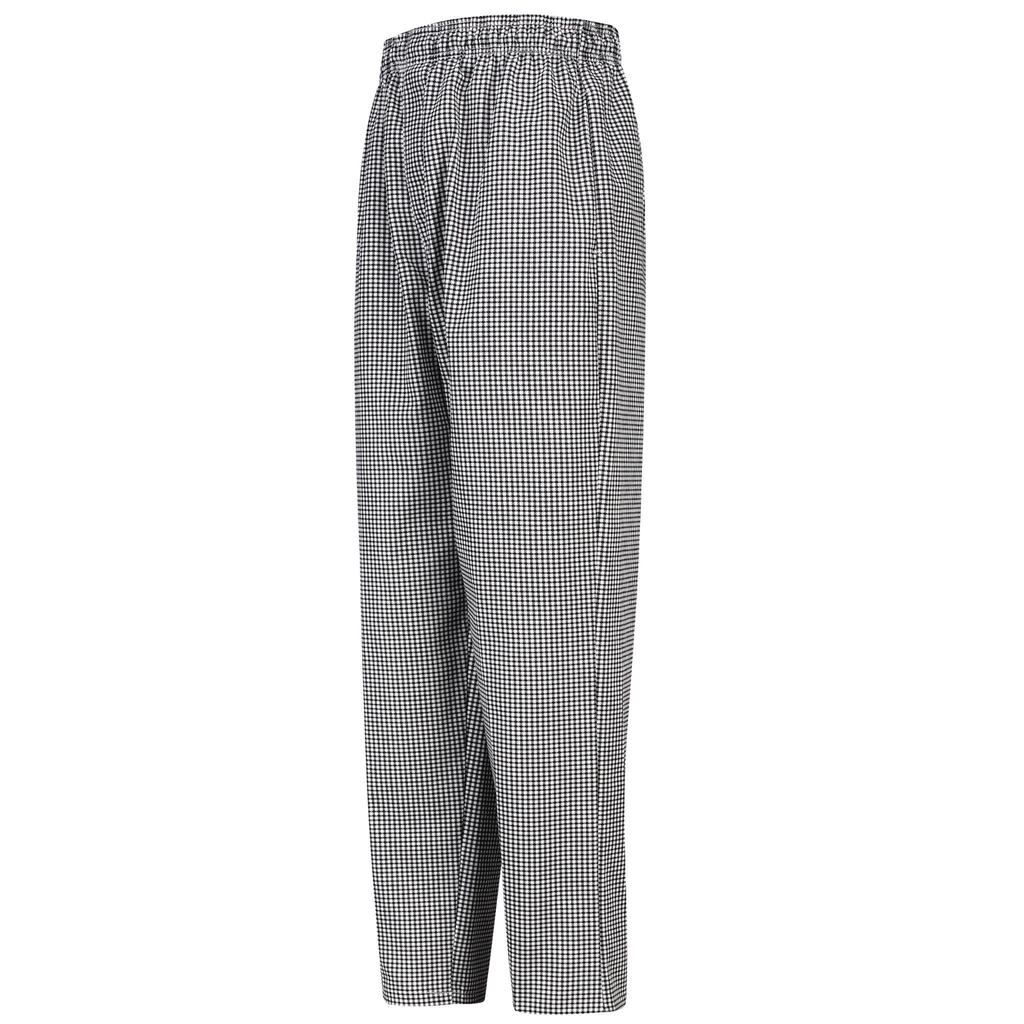 Men's Checked Baggy Chef Pant