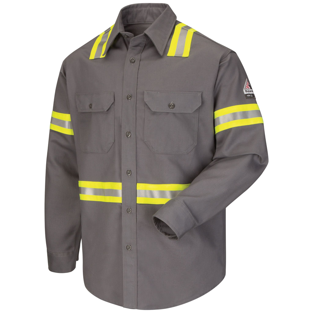 Men's Midweight FR Enhanced Visibility Uniform Shirt