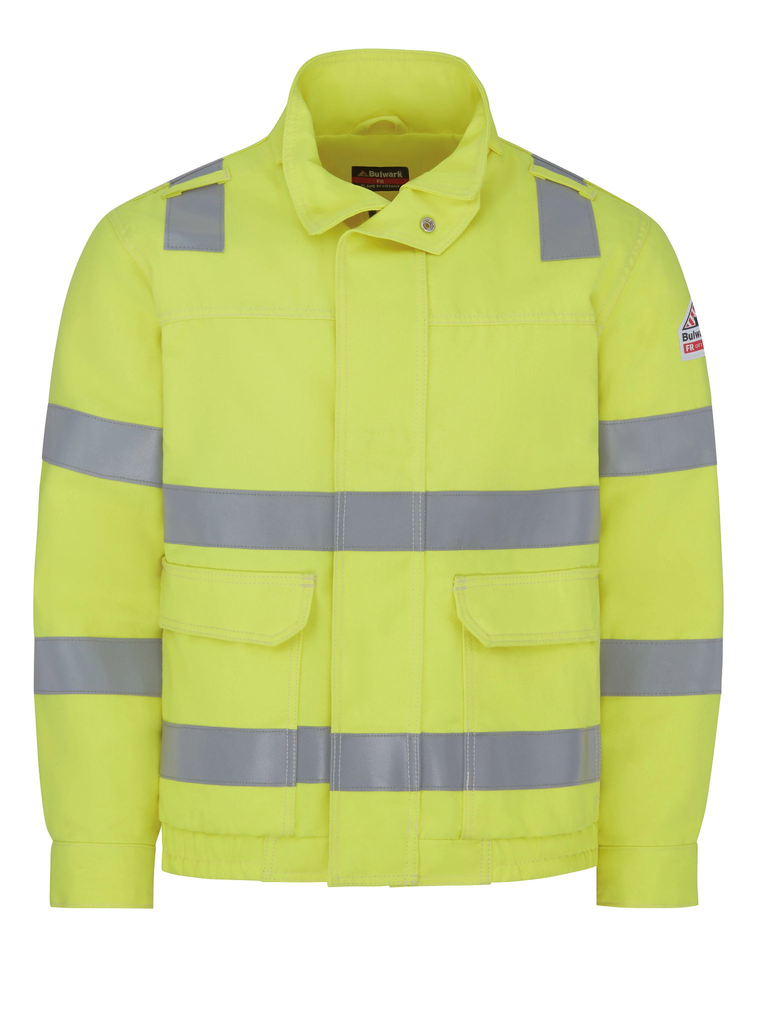 Hi-Visibility Lined Bomber Jacket