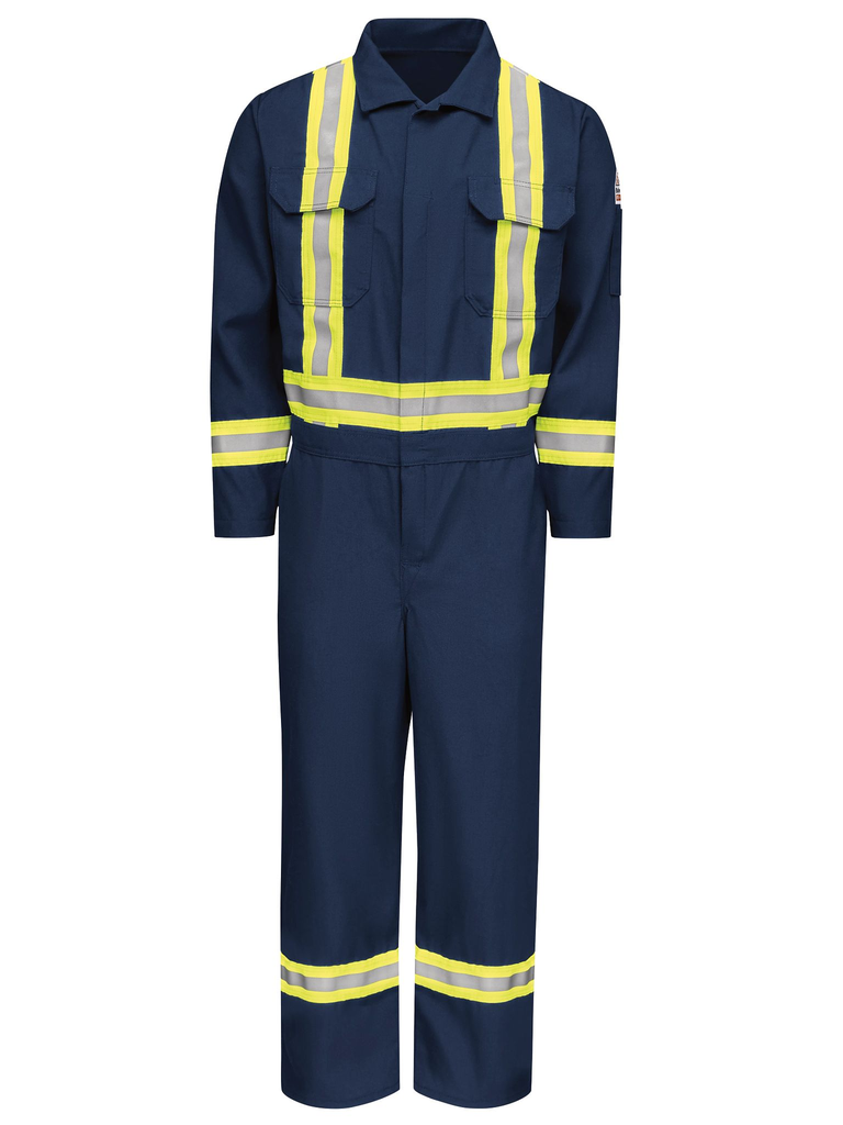 Men's Midweight Nomex FR Premium Coverall with CSA Compliant Reflective Trim