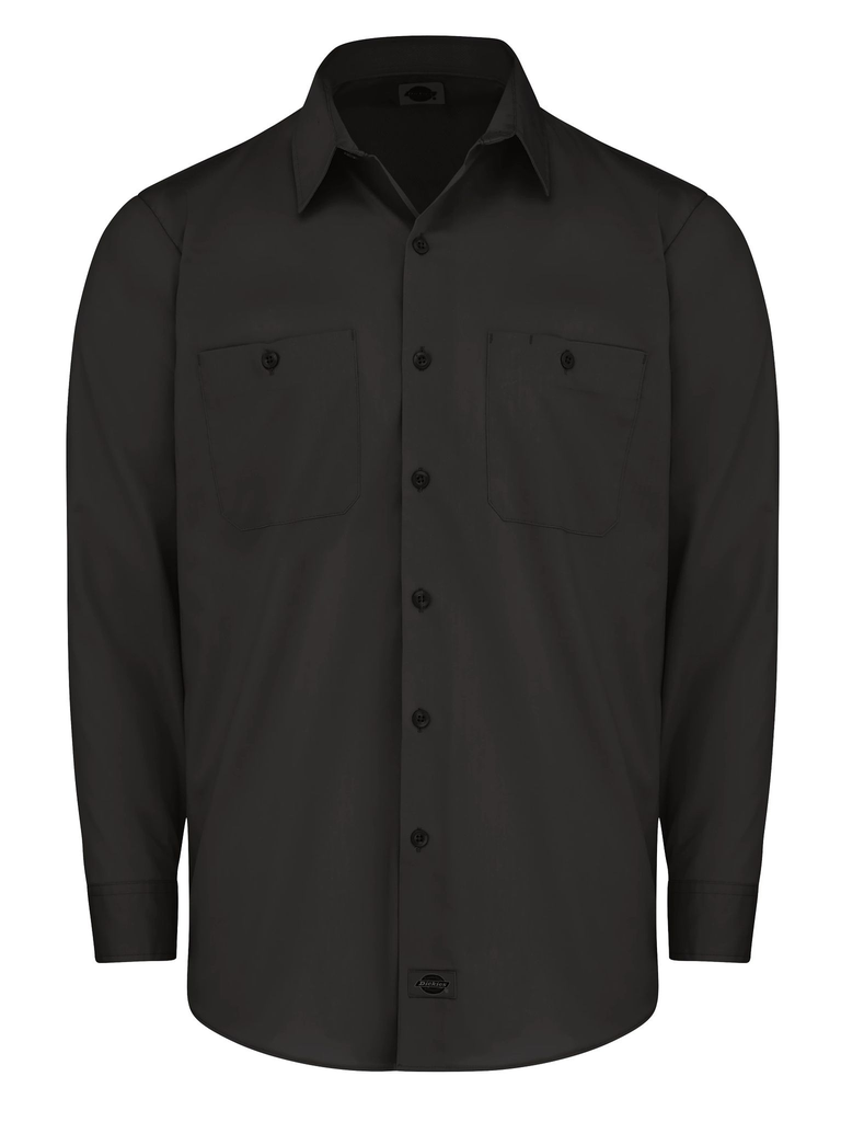 Men's Industrial WorkTech Ventilated Long-Sleeve Work Shirt With Cooling Mesh