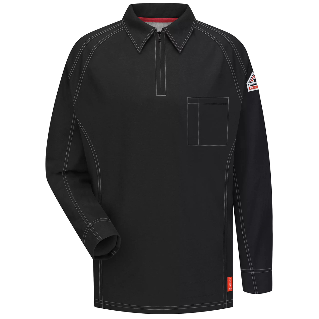 iQ Series® Comfort Knit Men's FR Long Sleeve Polo