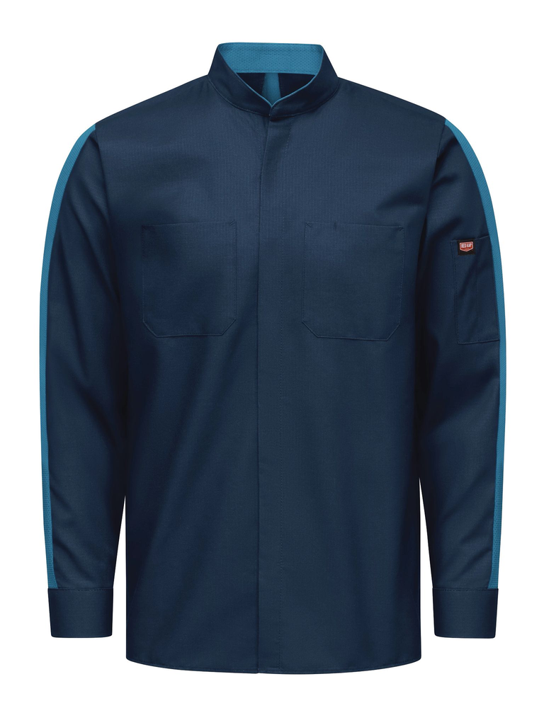 Men's Long Sleeve Two-Tone Pro+ Work Shirt with OilBlok and MIMIX®