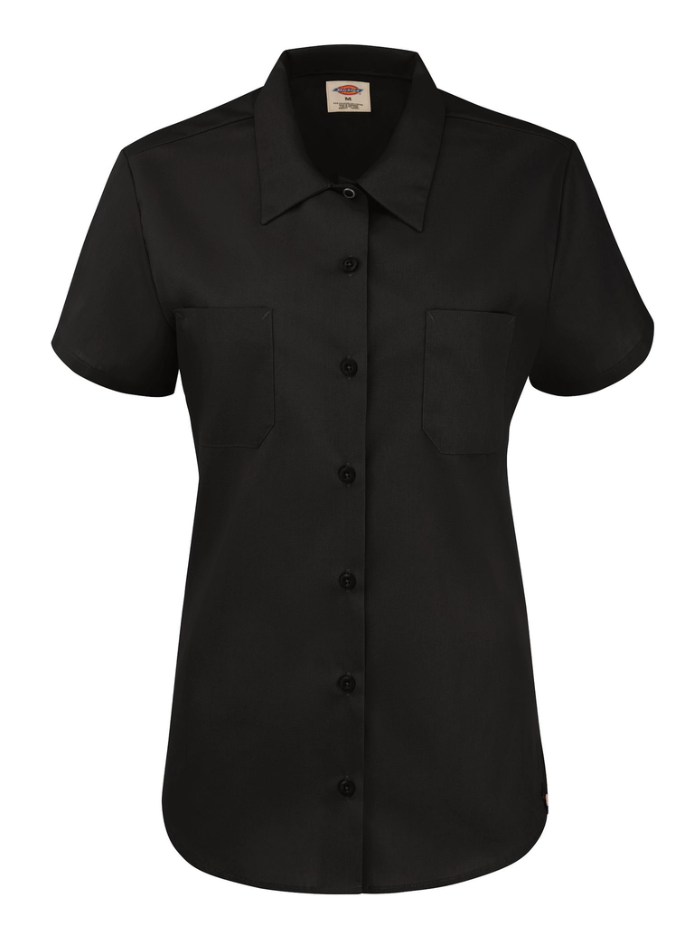 Women's Short-Sleeve Industrial Work Shirt