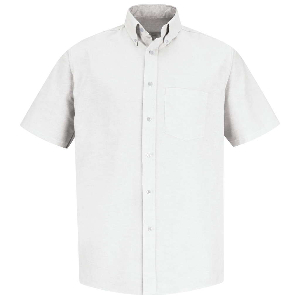 Men's Short Sleeve Executive Oxford Dress Shirt