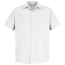 Men's Short Sleeve Specialized Pocketless Work Shirt