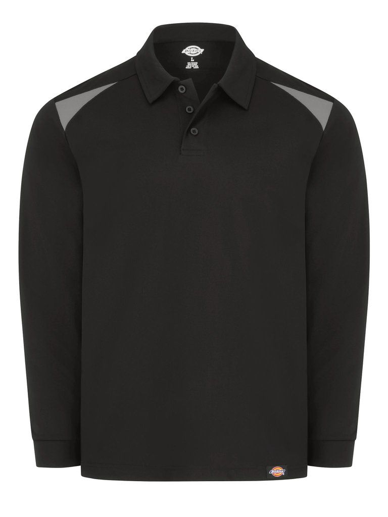 Men's Team Performance Long-Sleeve Polo