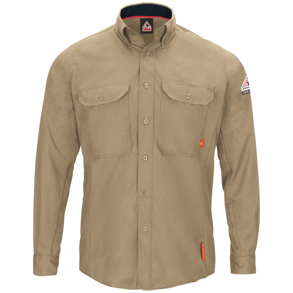 Men's iQ Series® Comfort Woven Long Sleeve Lightweight Shirt