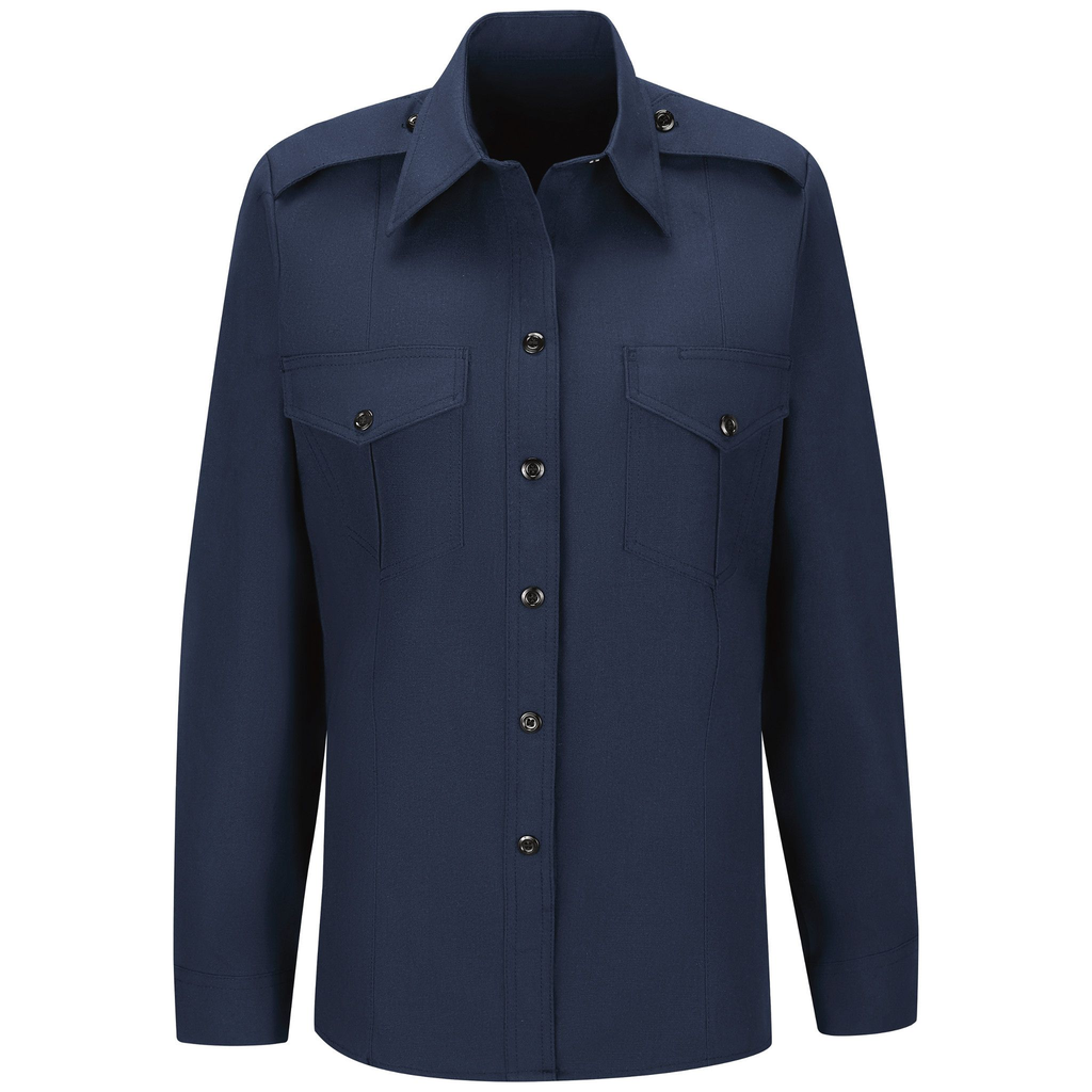 Women's Classic Long Sleeve Fire Chief Shirt