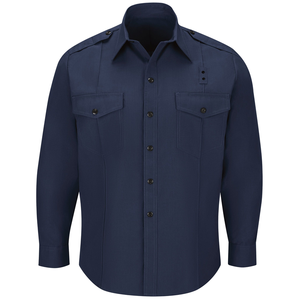 Men's Classic Long Sleeve Fire Chief Shirt