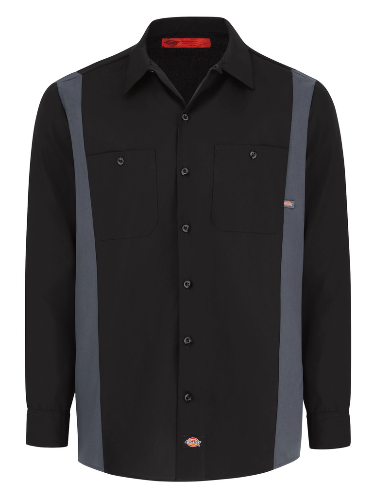 M DOW COLOR BLOCK LS SHIRT