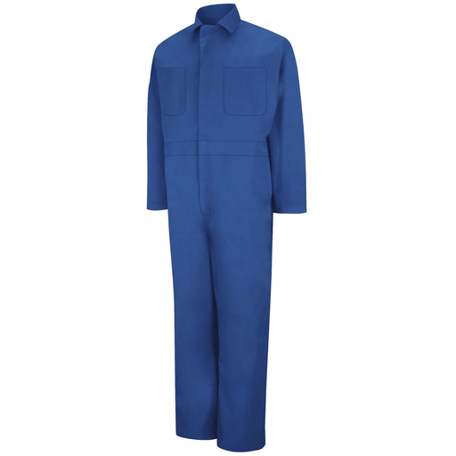 Twill Action Back Coverall with Chest Pockets