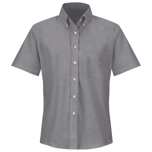 Women's Short Sleeve Executive Oxford Dress Shirt