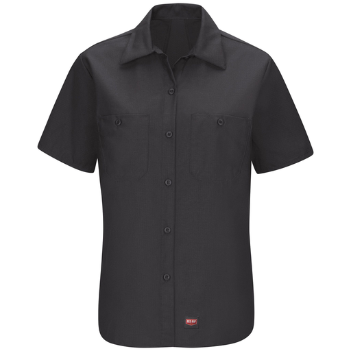 Women's Short Sleeve Work Shirt with MIMIX®
