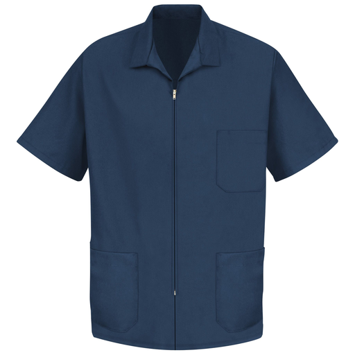 Men's Zip-front Smock