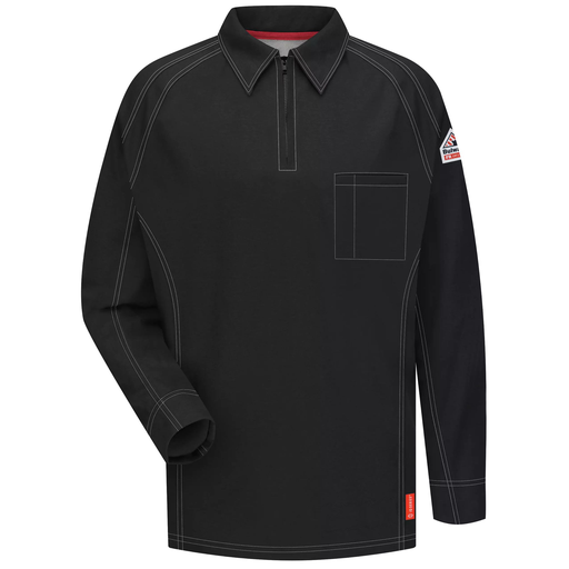 iQ Series® Comfort Knit Men's FR Long Sleeve Polo