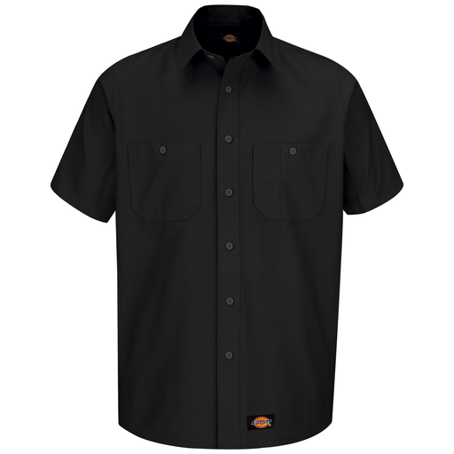 Men's Canvas Short-Sleeve Work Shirt