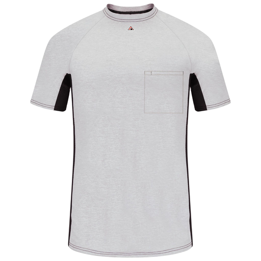 Men's FR Short Sleeve Base Layer with Concealed Chest Pocket