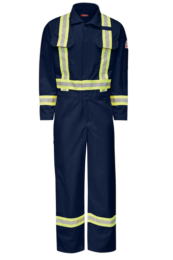 Men's Midweight FR Premium Coverall with Reflective Trim