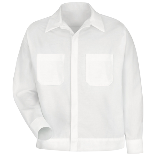 Men's Button-Front Shirt Jacket