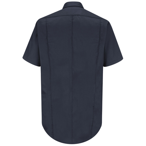 New Dimension® Concealed Button Front Short Sleeve Shirt